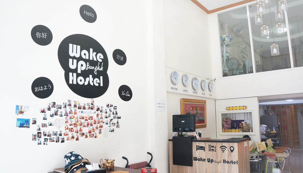 Wake Up Hostel Бангкок Экстерьер фото