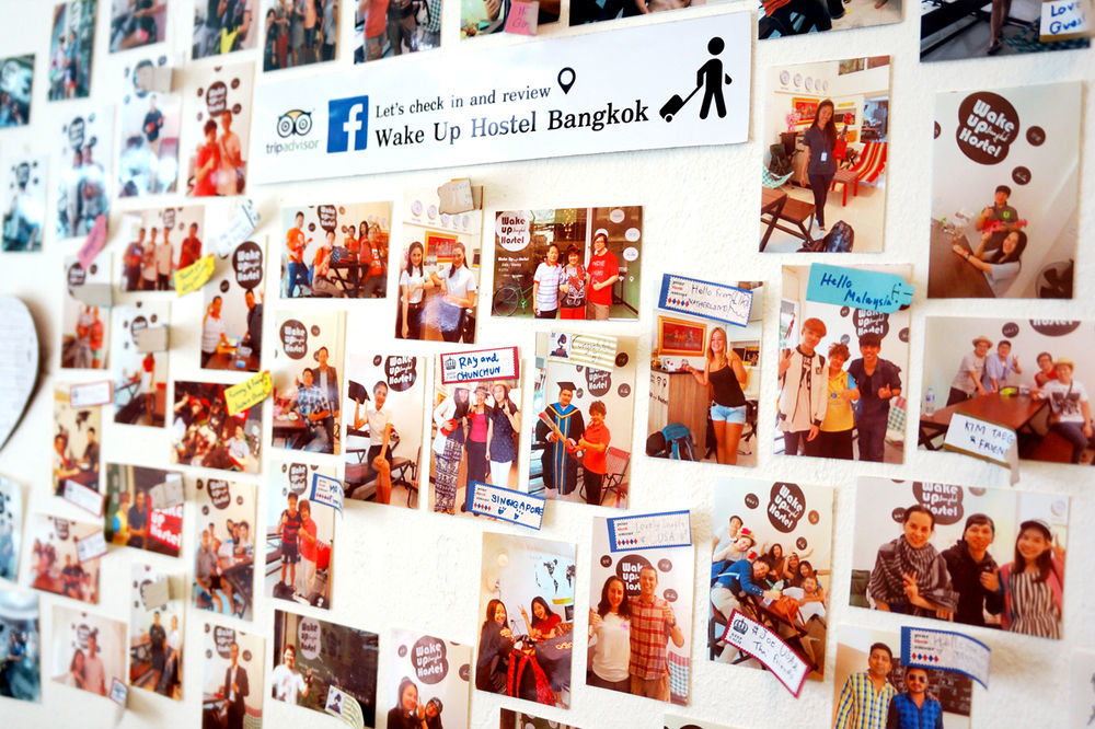 Wake Up Hostel Бангкок Экстерьер фото